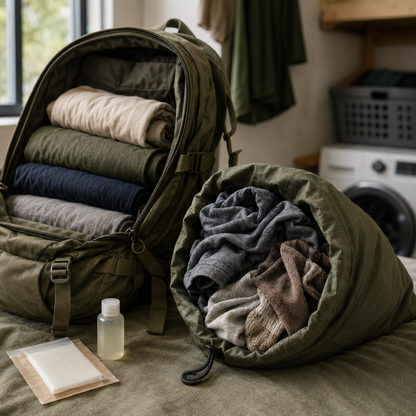 Comment gérer le linge sale en voyage sans perdre de place