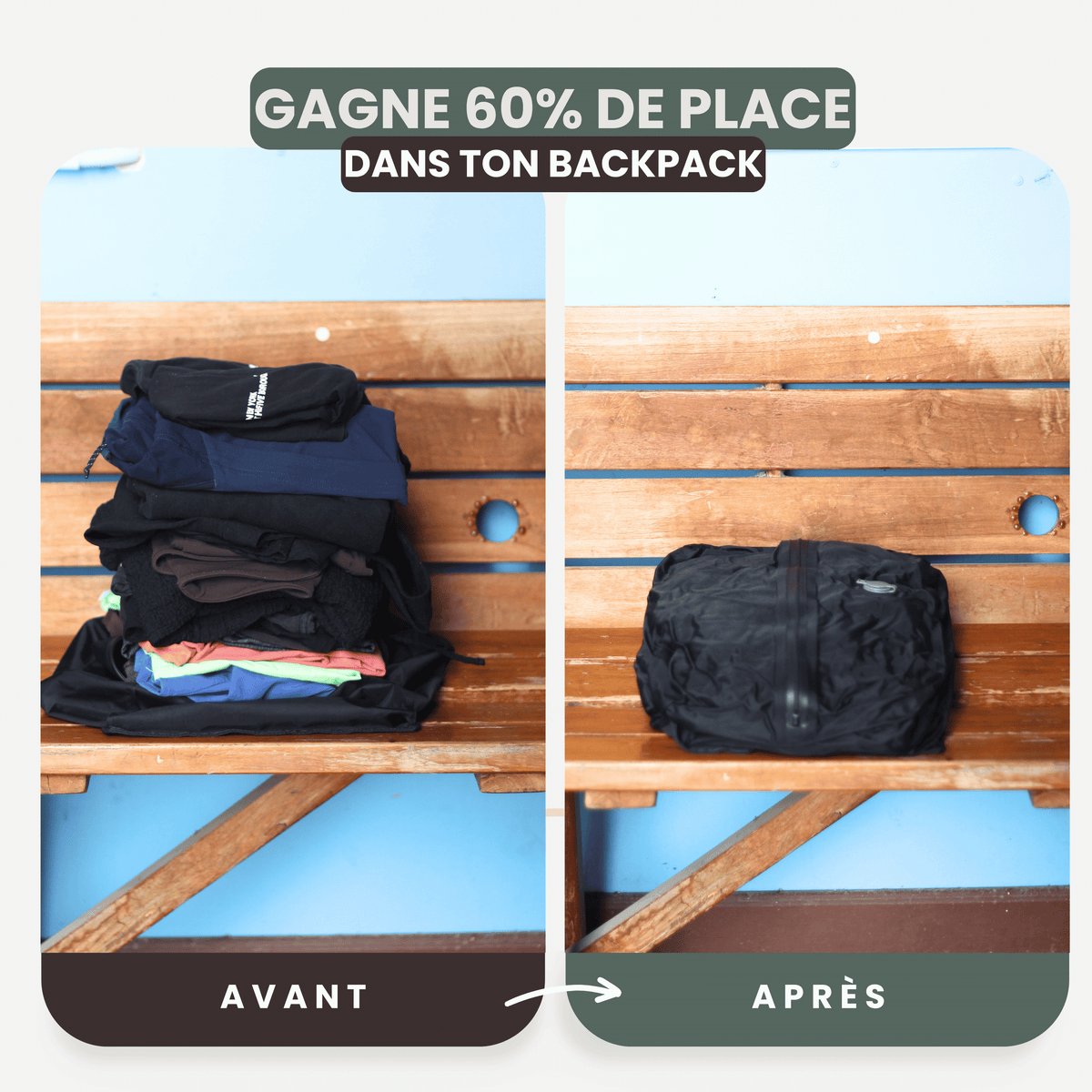Housse de compression JustBackpacker
