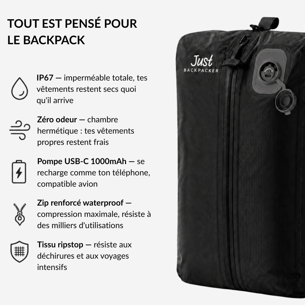 Housse de Compression JustBackpacker