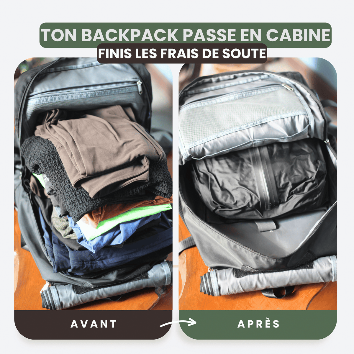 Housse de compression JustBackpacker