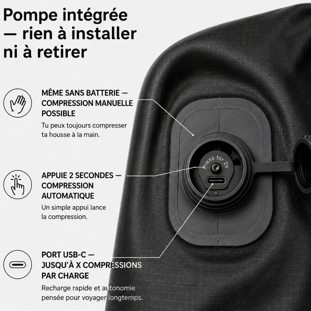 Housse de Compression JustBackpacker
