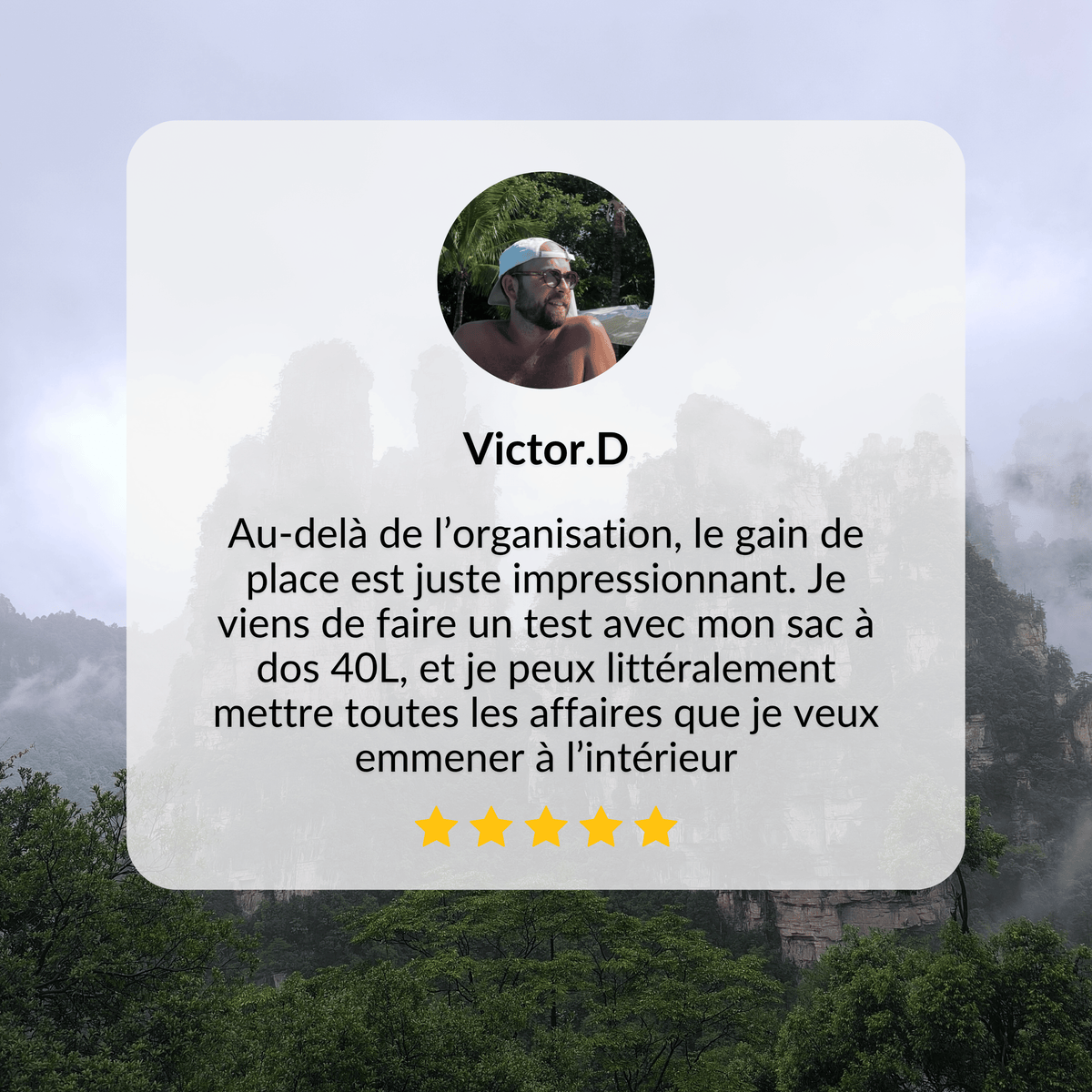 Housse de compression JustBackpacker